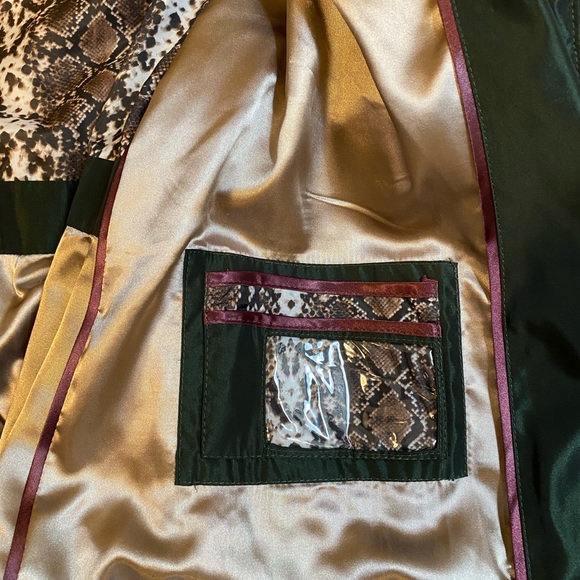 Calvin Klein Green Winter Puffer Coat - Picture 6 of 12